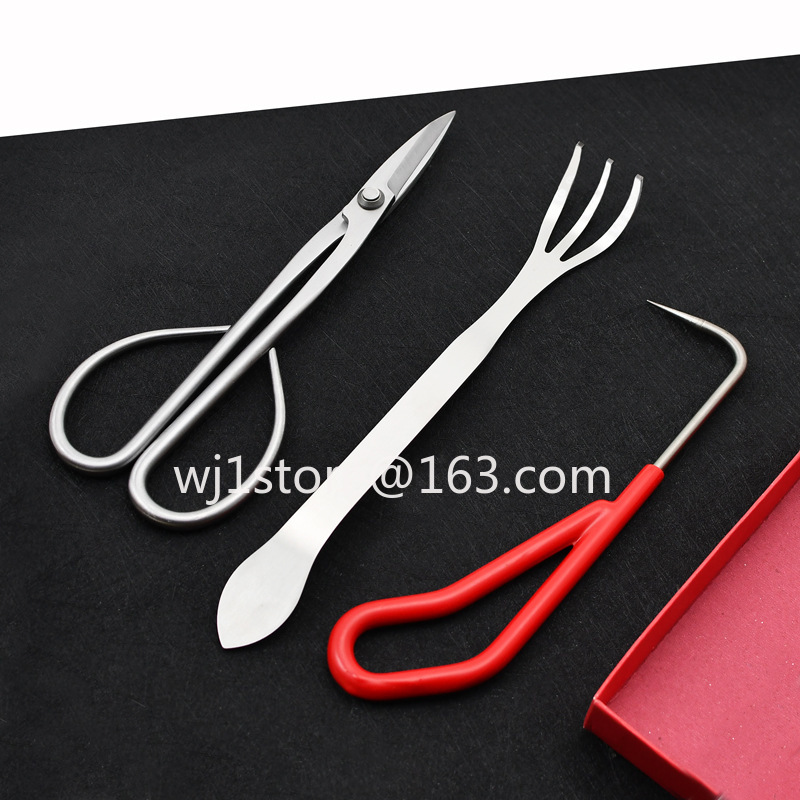 Root Hook Tool - Секаторы для бонсай из нержавеющей стали,